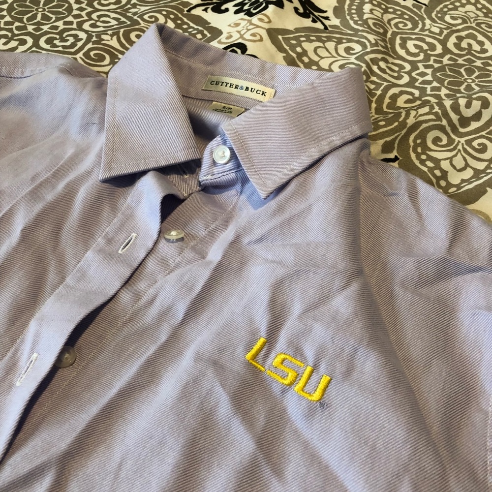 LSU button down